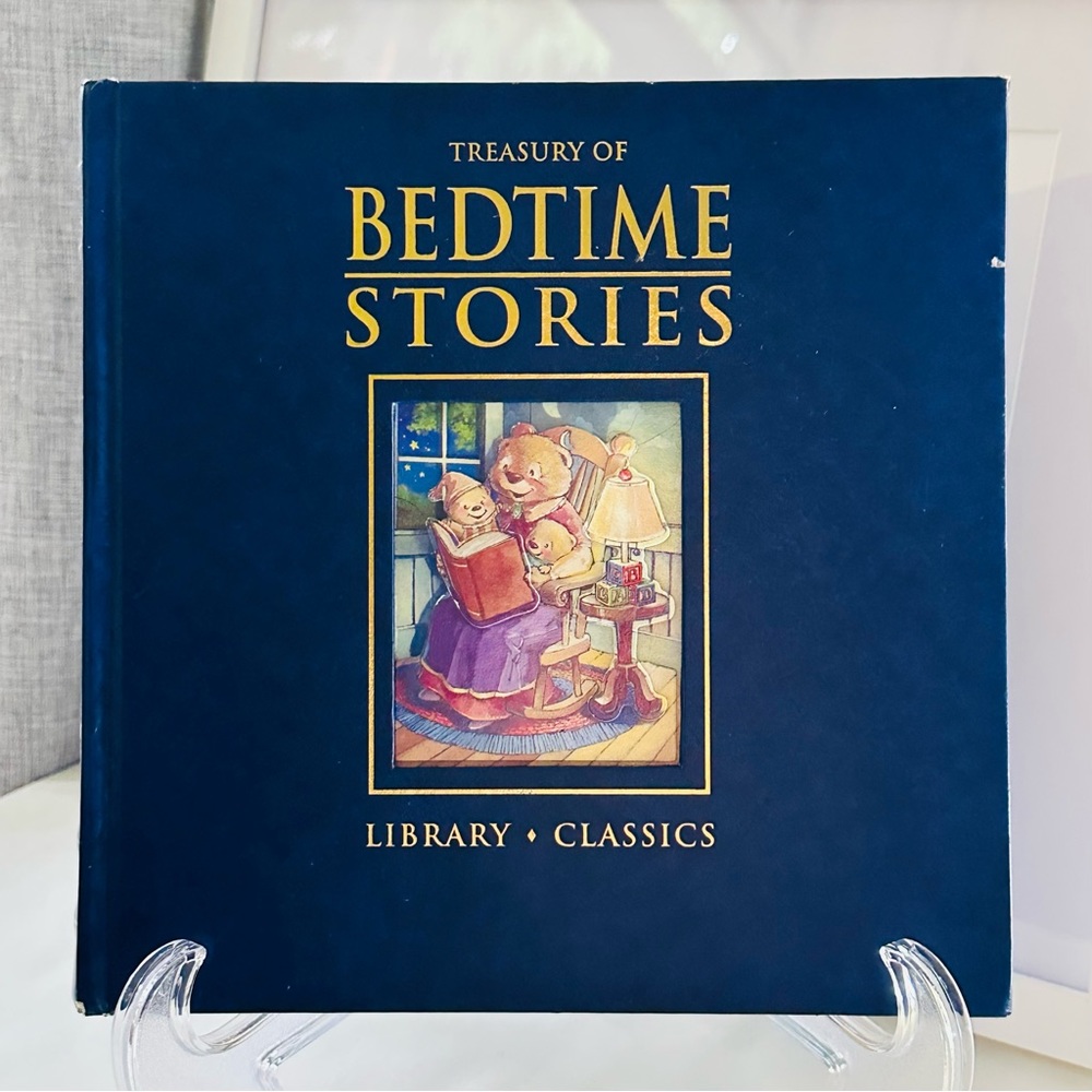 Library Classics Treasury of Bedtime Stories Hardcover Picture Book
